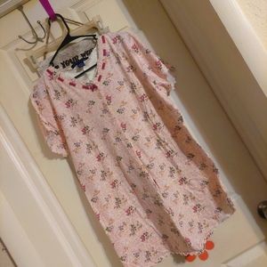 Charter Club Night Shirt Gown Medium